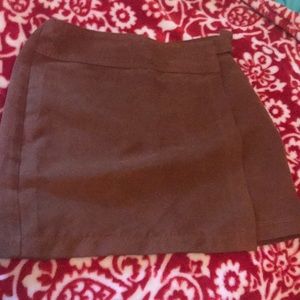 Holister suede mini skirt 00